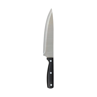 Couteau de cuisine Noir Acier inoxydable ABS (20 cm)