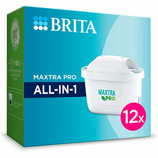 Filtre pour Carafe Filtrante Brita Pro All in 1 12 Unités