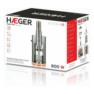 Mixeur plongeant Haeger Gris 800 W
