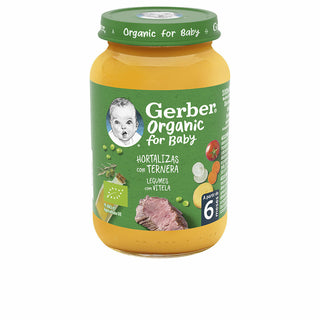 Pot pour bébé Nestlé Gerber Organic Légumes Veau 190 g