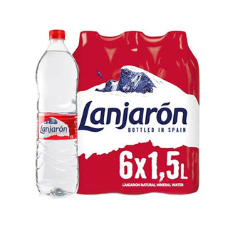 Eau minérale naturelle Lanjaron 1,5 L (Pack 6 unités)