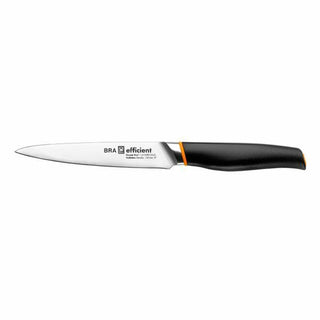 Couteau à trancher BRA A198002 Noir Gris Métal Acier inoxydable
