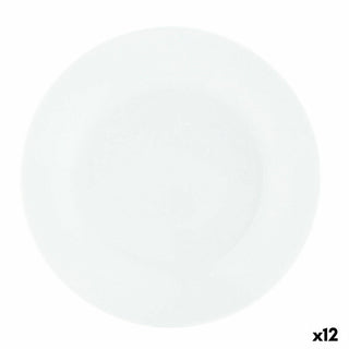 Assiette Quid Basic Pain Céramique Blanc (15,5 cm) (Pack 12x)
