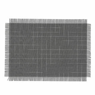 Set de table Ikonic Noir PVC (47,5 x 29,5 cm) Bidasoa (12 unités)