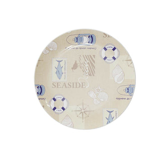 Assiette plate Versa Seaside Polyéthylène RPET Ø 25 cm