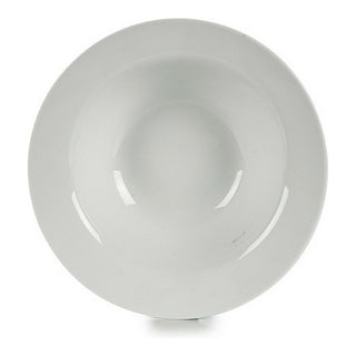 Assiette Porcelaine Blanc 23 x 6,5 x 23 cm (Ø 23 cm)