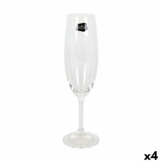 Set de Verres Crystalex Lara Champagne 220 ml Verre (6 Unités) (4 Unités)