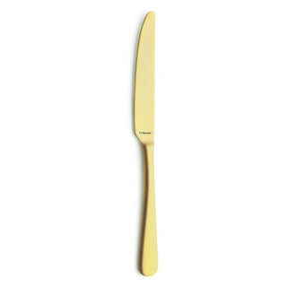 Couteau de table Amefa Austin Dorado Doré Métal 23,5 cm (12 Unités)
