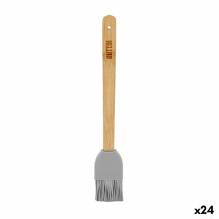 Pinceau de cuisine Bambou 30 x 8 x 1,5 cm Quttin (24 Unités)