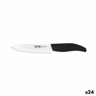 Couteau à éplucher les légumes Quttin Blanc 12,5 cm (24 Unités)