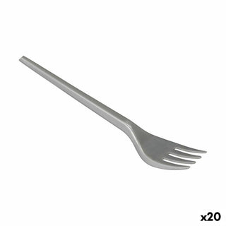 Set de fourchettes réutilisables Algon 100 Pièces 16,5 cm (20 Unités)