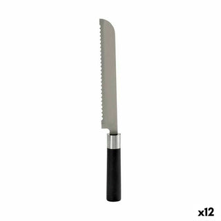 Couteau dentelé 3,5 x 2 x 33 cm Acier inoxydable Plastique (12 Unités)