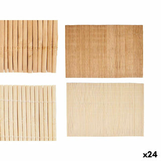 Set de table 30 x 44 cm Bambou Kinvara (24 Unités)
