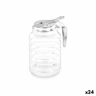 Pot à miel Transparent verre 10 x 12,3 x 7 cm (24 Unités)