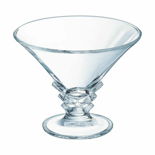 Coupe de glaces et de milkshakes Arcoroc Palmier Transparent verre 6 Unités (21 cl)