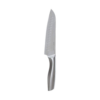 Couteau Santoku Secret de Gourmet Acier inoxydable (31,5 cm)