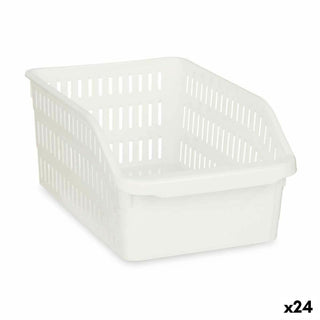 organisateur pour frigo Blanc Plastique 20,3 x 12,8 x 30,5 cm (24 Unités)