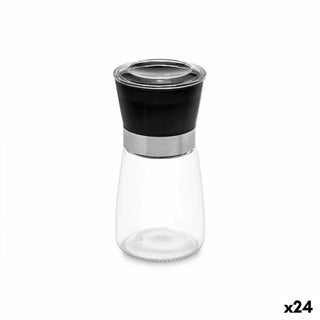 Moulin à poivre en verre 6 x 13 x 6 cm Vivalto (24 Unités)
