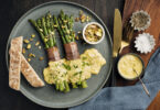 Photo de la recette : Recette asperges sauce hollandaise jambon de parme