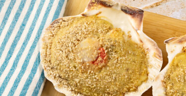 Photo de la recette : Recette coquille saint Jacques à la Bretonne