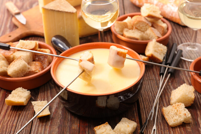 Photo de la recette : Recette fondue Savoyarde au vin traditionnelle