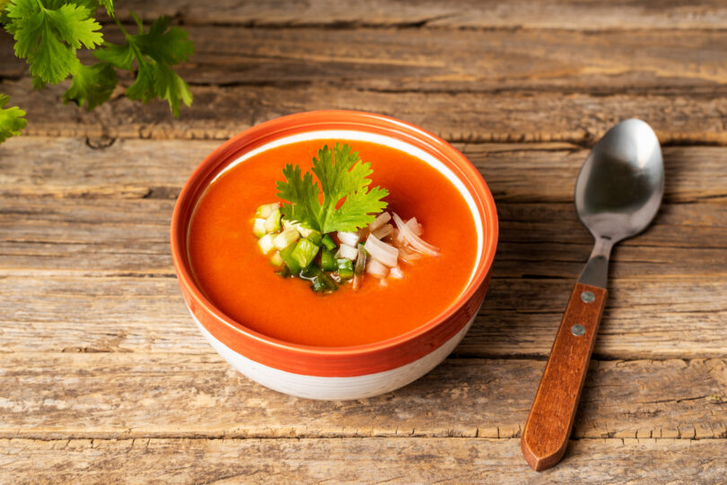 Photo de la recette : Recette gaspacho Andalou traditionnel