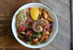 Photo de la recette : Recette poulpe grillé à l'orientale