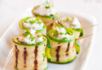 Photo de la recette : Recette rouleaux de courgettes au fromage frais