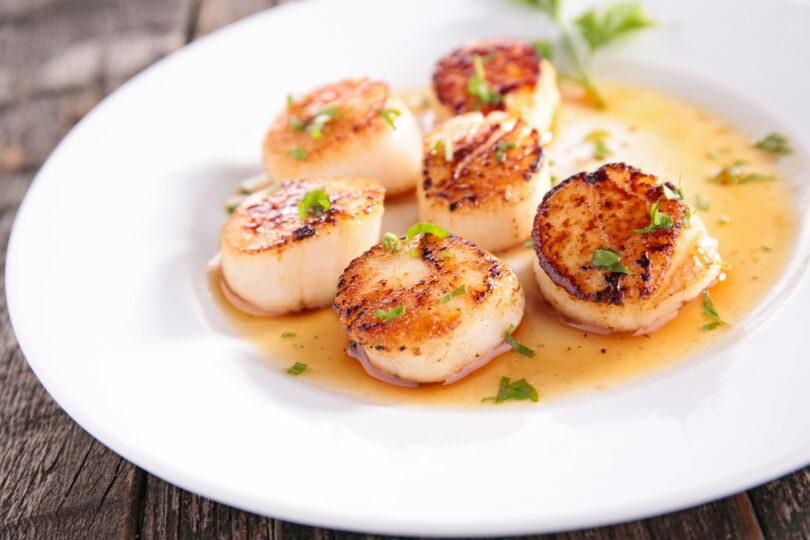 Photo de la recette : Recette coquille saint jacques pôelée