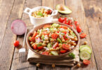 Photo de la recette : Recette salade de pois chiches à la tomate