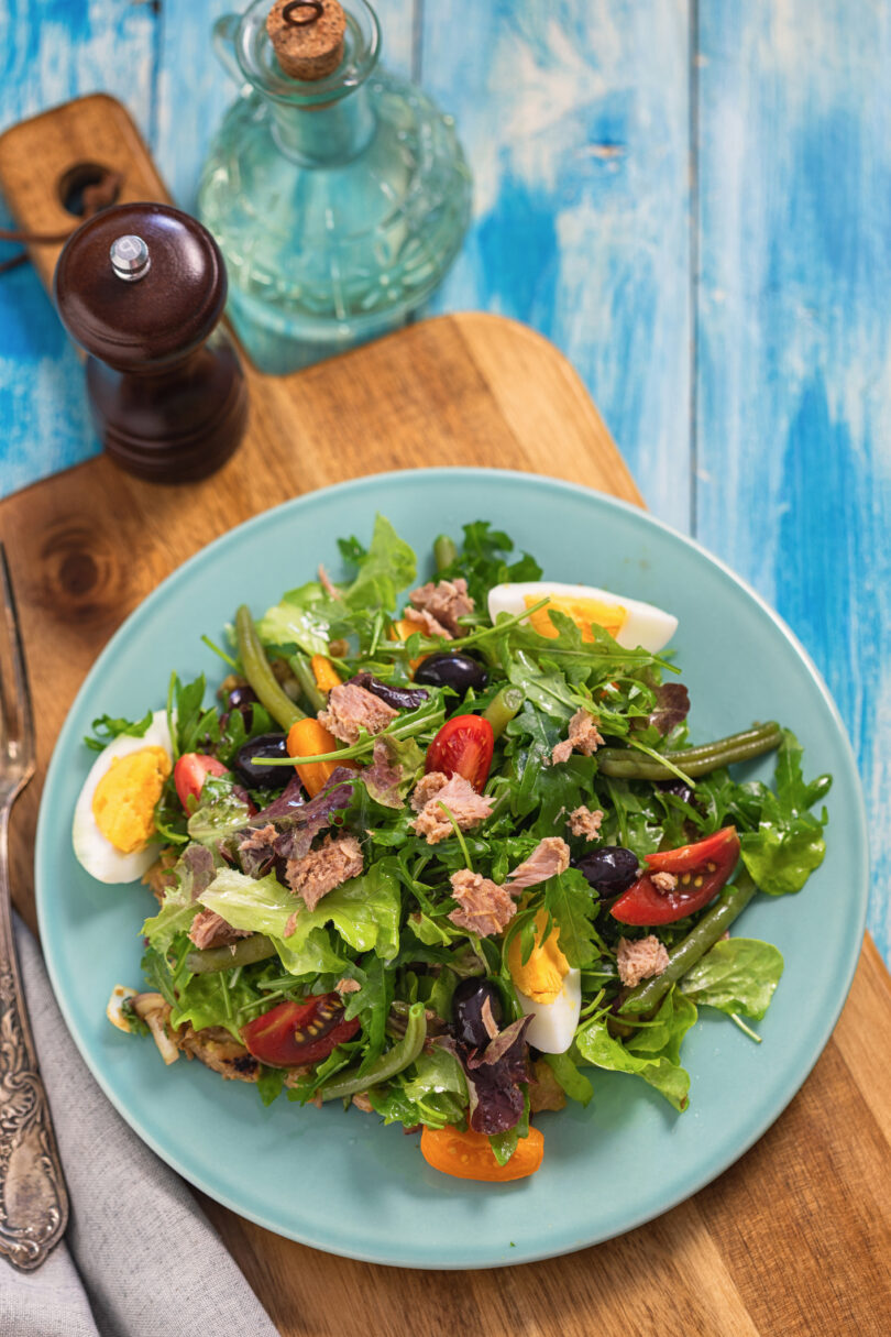 Salade niçoise au thon