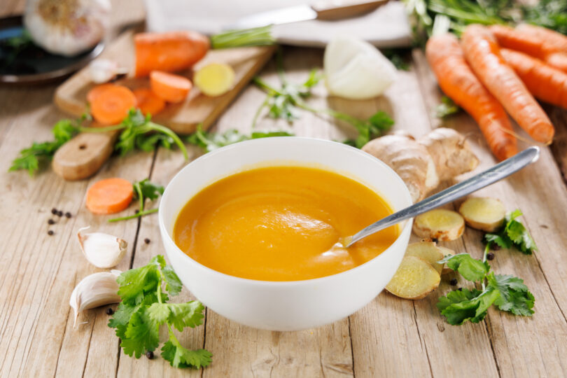 Photo de la recette : Recette soupe de carottes facile