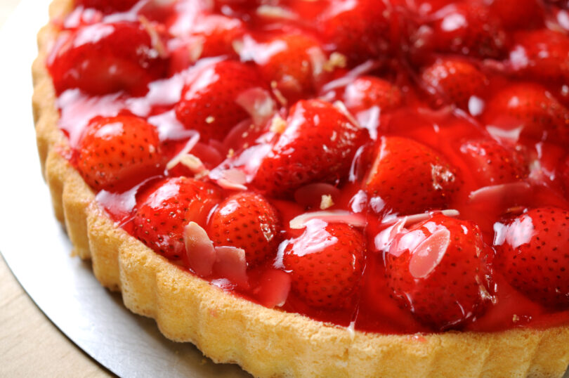 Photo de la recette : Recette tarte aux fraises crème patissière