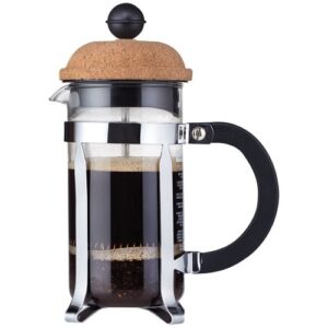 Photo de BODUM Cafetière à piston 3 tasses Inox & Liège - Chambord
