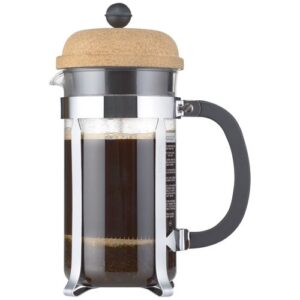 Photo de BODUM Cafetière à piston 8 tasses Inox & Liège - Chambord