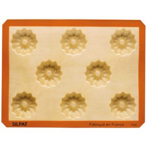 Photo de SILPAT Moule 8 cakes striés 40 x 30 cm - Origine