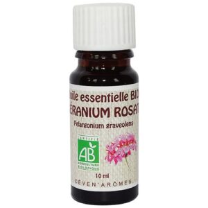 Photo de CEVEN AROMES Huile essentielle geranium bio 10ml