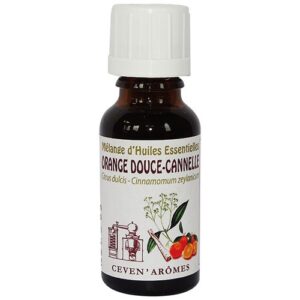Photo de CEVEN AROMES Mélange d'huiles essentielles positivant orange cannelle 20 ml