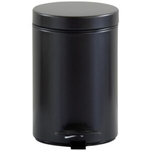 Photo de ROSSIGNOL Poubelle de salle de bain 3 L - Cyjeu noir basalte