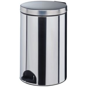 Photo de ROSSIGNOL Poubelle à pédale 20 L Inox - Élora