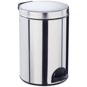 Photo de ROSSIGNOL Poubelle à pédale 14 L Inox - Élora