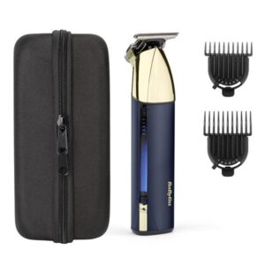 Photo de BABYLISS Tondeuse barbe sans fil Gold & Navy - Super-X Metal - T992E