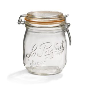 Photo de LE PARFAIT Lot de 6 bocaux 0.75 L / 85 mm - Le Parfait Super