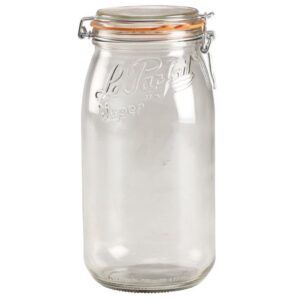 Photo de LE PARFAIT Lot de 3 bocaux 3 L / 100 mm - Le Parfait Super
