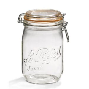 Photo de LE PARFAIT Lot de 6 bocaux 1 L / 85 mm - Le Parfait Super