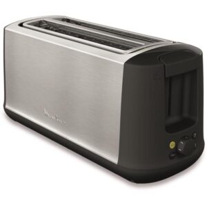 Photo de MOULINEX Grille-pain 2 fentes Inox - Subito Select - LS342D10