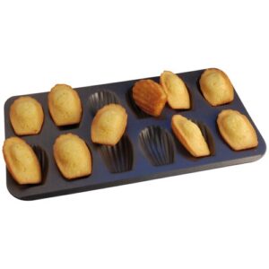 Photo de GOBEL Plaque 12 madeleines - Acier antiadhérent