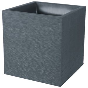 Photo de EDA Pot carré Graphit gris anthracite