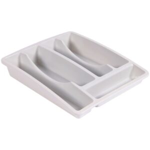 Photo de EDA Ramasse couverts 5 cases blanc cérusé