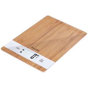 Photo de TERRAILLON Balance de cuisine 5 kg - Bambou USB